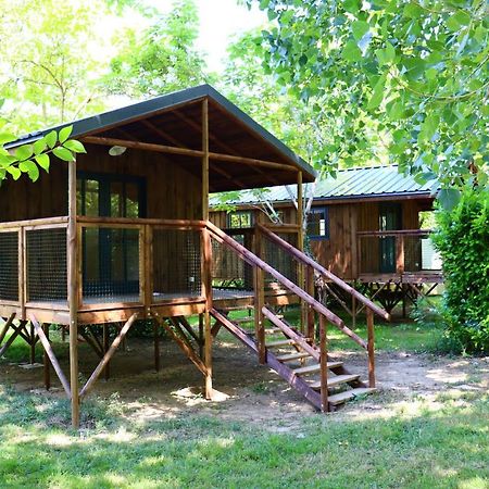 Camping Le Mouliat Hotell Moncrabeau Eksteriør bilde