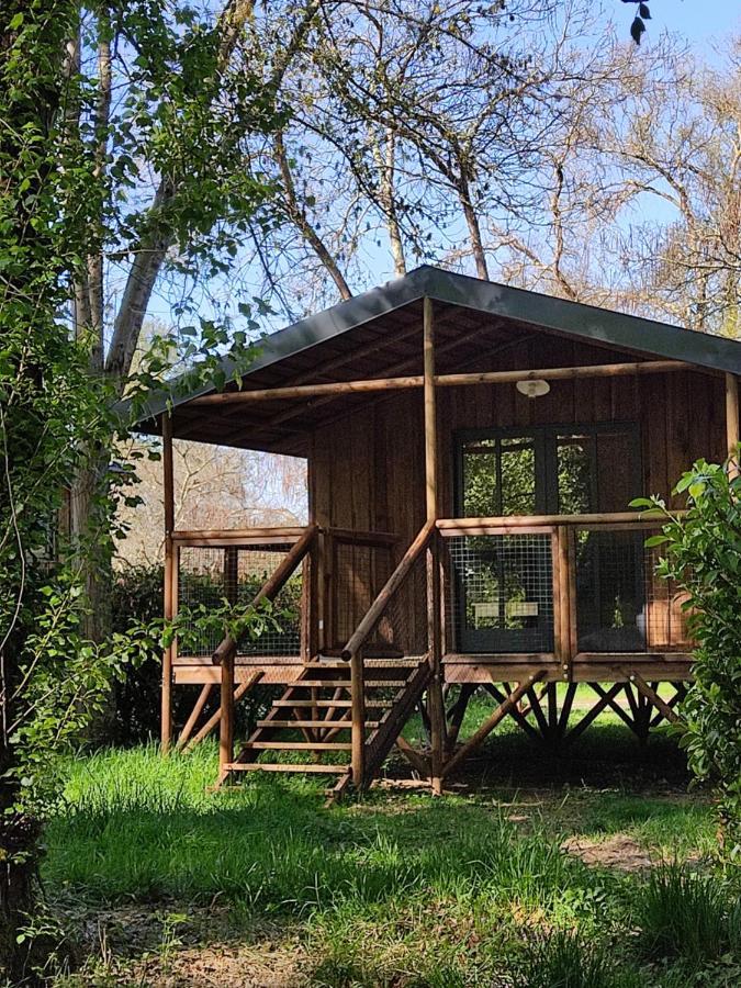 Camping Le Mouliat Hotell Moncrabeau Eksteriør bilde