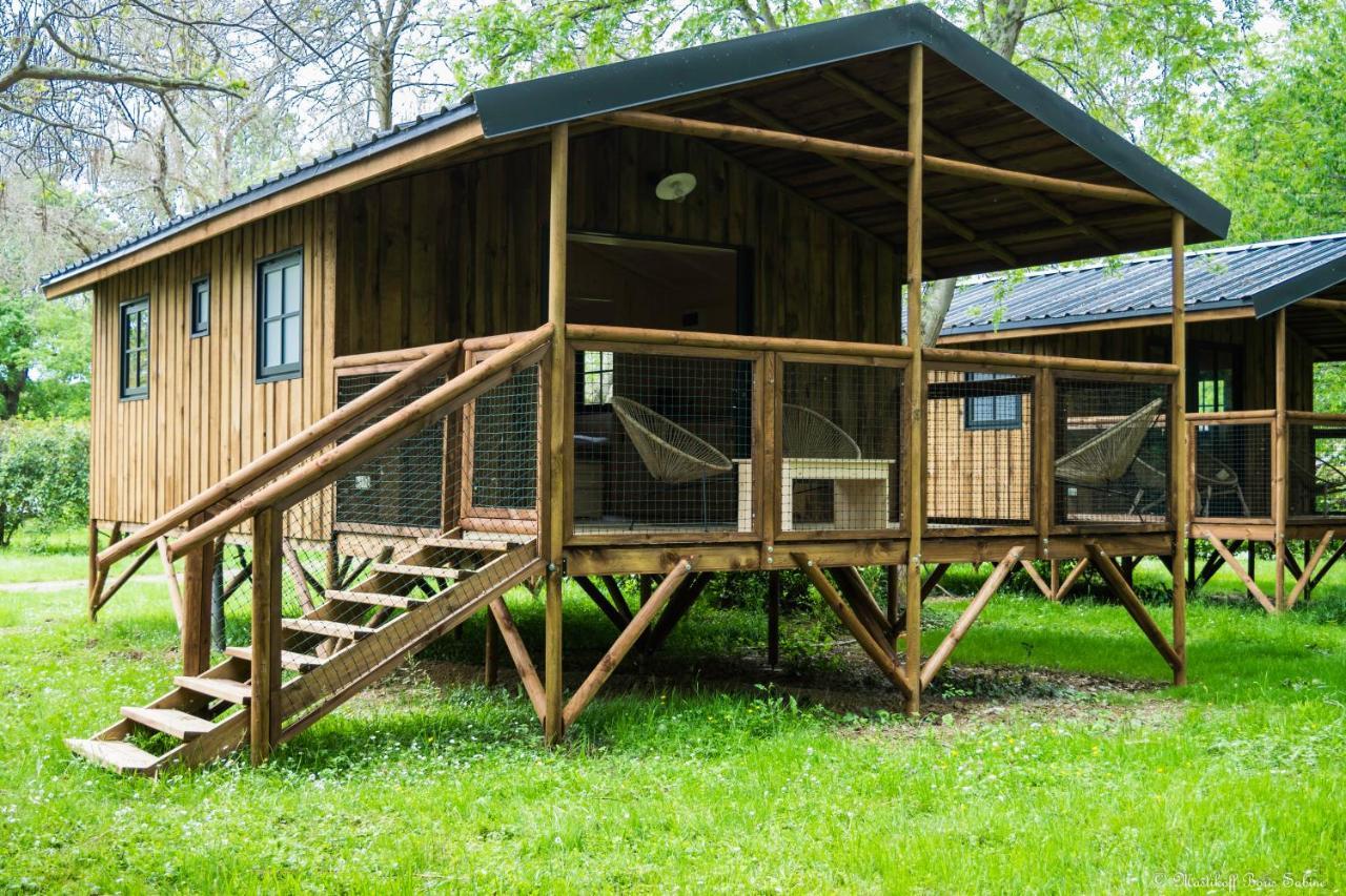Camping Le Mouliat Hotell Moncrabeau Eksteriør bilde